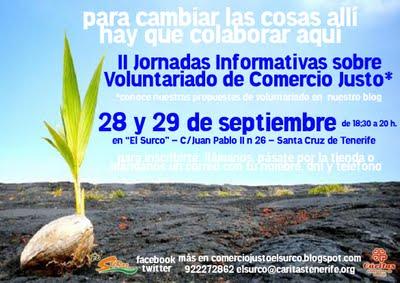 II Jornadas Informativas Voluntariado de Comercio Justo