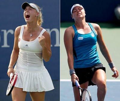 US Open: Wozniacki, a semifinales; Zvonareva, eliminada