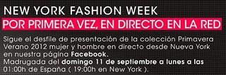 El desfile de Custo de Nueva York será emitido en Facebook