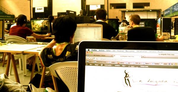 La delgada línea rosa en la Navarparty