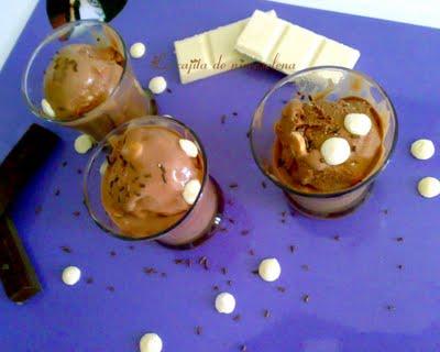 Helado de chocolate 