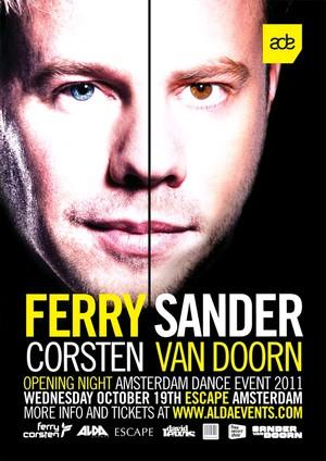 Ferry Corsten y Sander van Doorn mano a mano en el Amsterdam Dance Event