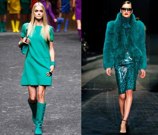 blumarine-gucci verde f/w 2011 2012