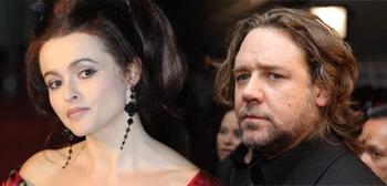 Russell Crowe y Helena Bomham Carter en Los Miserables