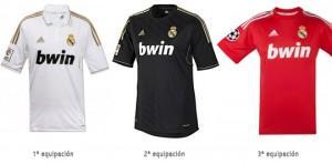 camisetas real madrid 2011 2012 roja