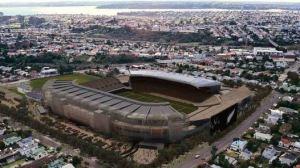 PAISAJE. Una vista aérea del mayor estadio neocelandés. (AFP) Clarín.com