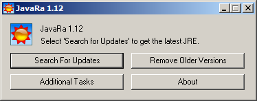 JavaRa - Desinstala versiones antiguas de Java