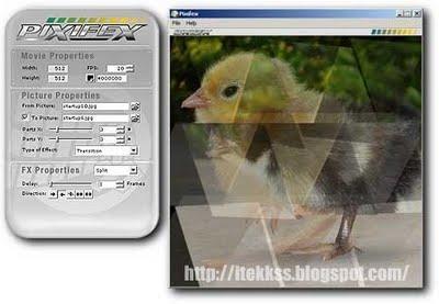 Pixifex - Crea efectos en tus fotos con este programa