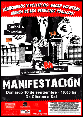 Lo público no es privado. ¡Defíendelo! Lo público no es privado. ¡Defíendelo!