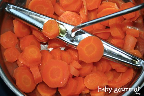 Puré de Zanahorias para bebés, niños y mayores