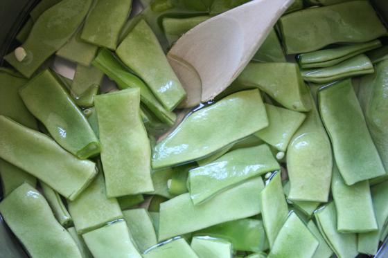 Receta de puré de judías verdes para bebés