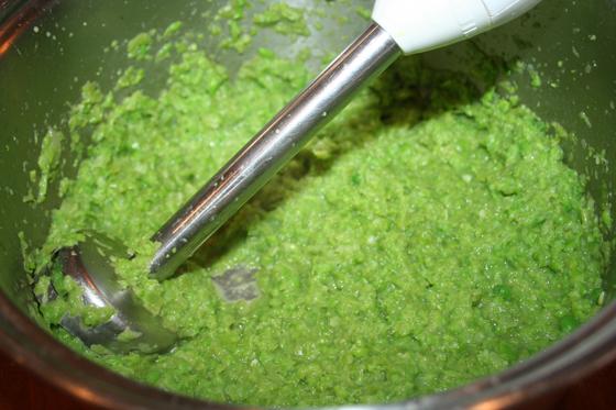 Receta de puré de judías verdes para bebés