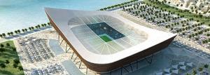 Aspecto que tendrá del estadio Lusalil Iconic de Qatar. Foto: Foster & Partners - elcorreo.com