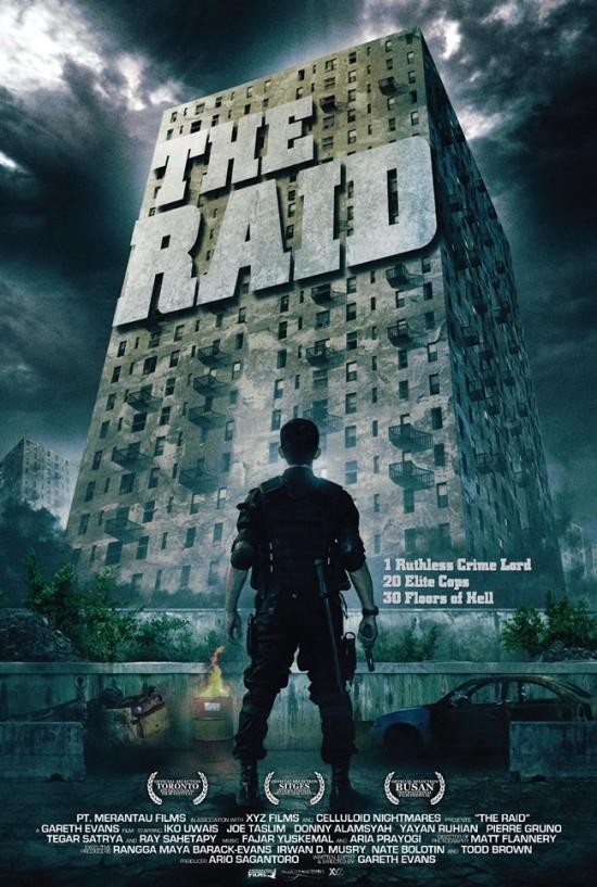 Poster  y trailer de The Raid
