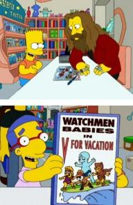 Bart y Alan Moore