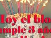 ¡¡Feliz cumpleaños, blog!! cumpleaños tod@s!!