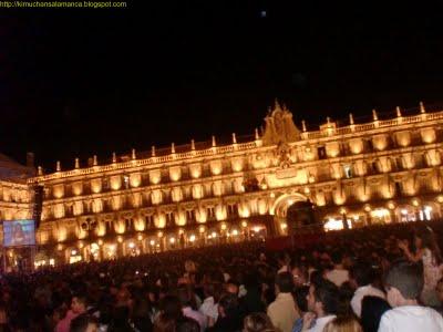 Ferias de Salamanca concierto Alaska/サラマンカ祭り　アラスカコンサート