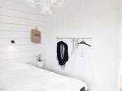 Dormitorio nórdico blanco