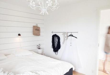 Dormitorio Nórdico en Blanco
