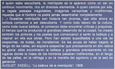 LA CIUDAD EN EL ARTE: LAS VANGUARDIAS HISTÓRICAS I