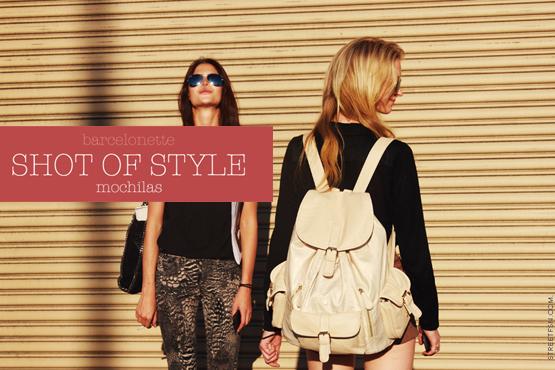 Shot of Style 16: las mochilas no sólo son para los coles