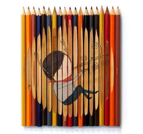 Arte en lápices