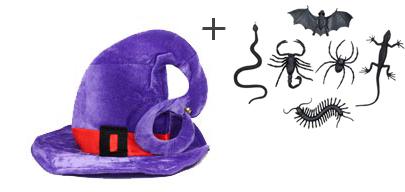 Gorros de bruja con personalidad