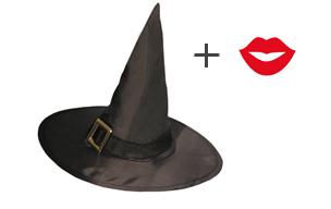 Gorros de bruja con personalidad