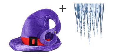 Gorros de bruja con personalidad