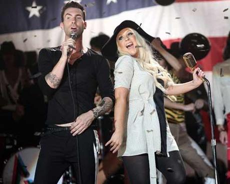 Video Christina Aguilera y Maroon 5, 'Moves Like Jagger'