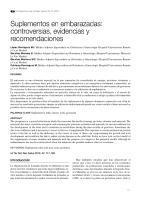 Suplementos en el embarazo