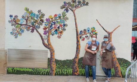 Mosaico Urbano en Barcelona III