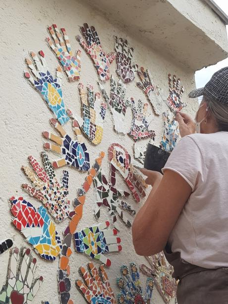 Mosaico Urbano en Barcelona III