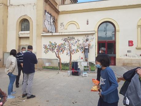 Mosaico Urbano en Barcelona III