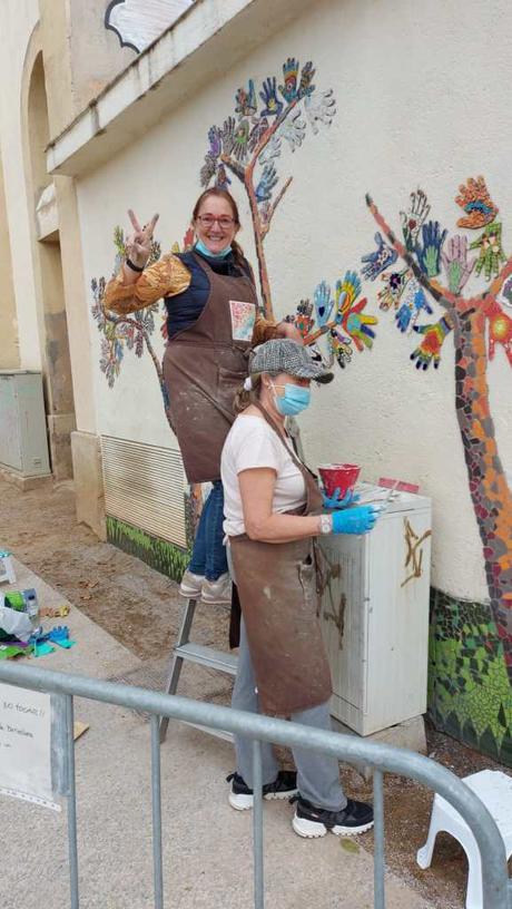 Mosaico Urbano en Barcelona III