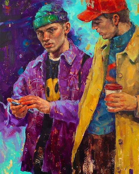 NOSOTROS, DOS BUENOS MOZOS...