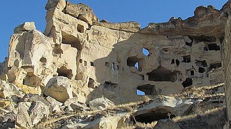 Ciudad abandonada de Cavusin, Capadocia