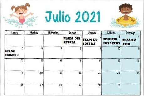 SEGUNDA SEMANA DE JULIO TURISTICO