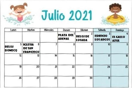 SEGUNDA SEMANA DE JULIO TURISTICO