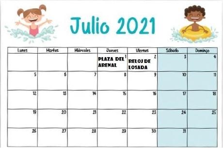 PRIMERA SEMANA DE JULIO TURÍSTICO