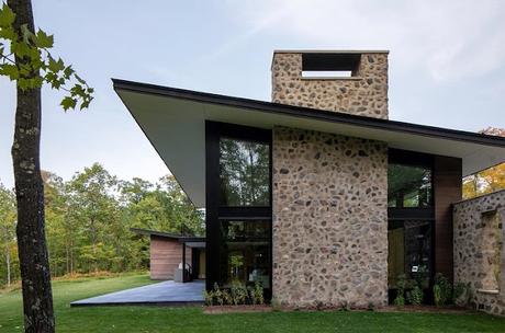 Residencia Minimalista en Wisconsin, USA