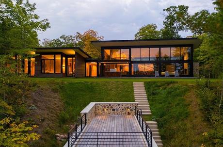 Residencia Minimalista en Wisconsin, USA