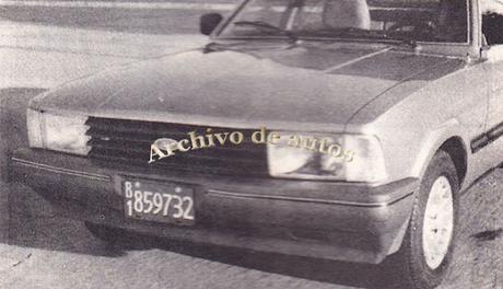 Paragolpes plásticos para el Ford Taunus de 1981 a 1984