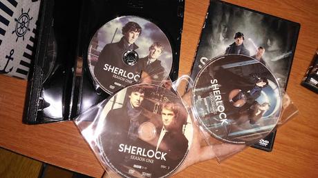 Unboxing serie dvd de Sherlock