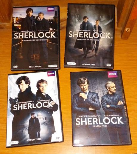 Unboxing serie dvd de Sherlock