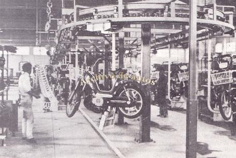 La planta de ciclomotores de Zanella en la provincia de San Luis