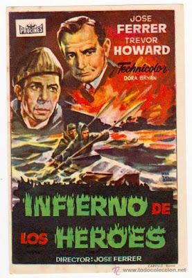 INFIERNO DE LOS HÉROES, EL (Cockleshell Heroes, The) (Gran Bretaña, 1955) Bélico INFIERNO DE LOS HÉROES, EL (Cockleshell Heroes, The) (Gran Bretaña, 1955) Bélico