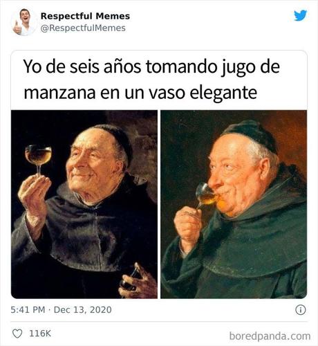 Esta cuenta de Twitter recoge sólo los memes más respetables, aquí están 20 de los mejores