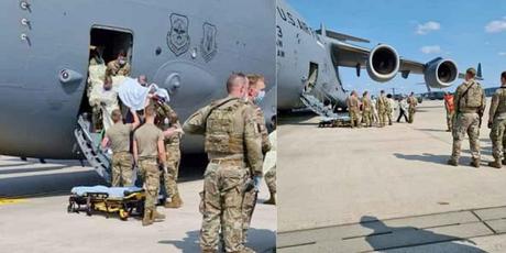 Mujer afgana dio a luz mientras escapaba de Kabul en avión estadounidense