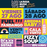 Cartel MUWI La Rioja Music Fest Edición Limitada 2021
